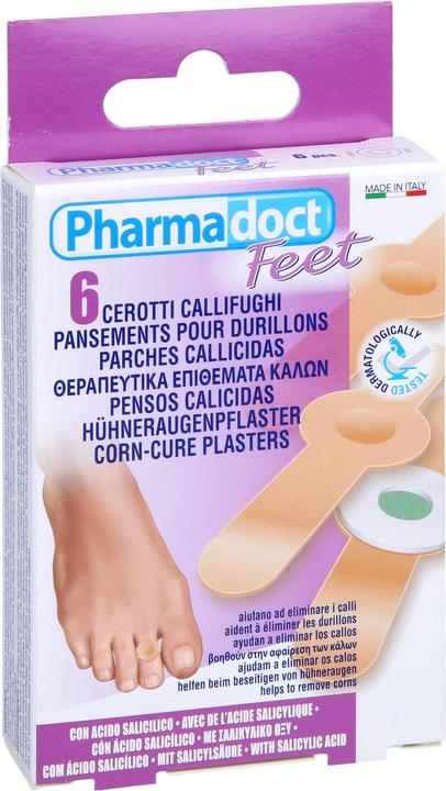 Produktbild Axisis Pharmadoct Feet Hühneraugenpflaster, 6 St. Pflaster (6 x)