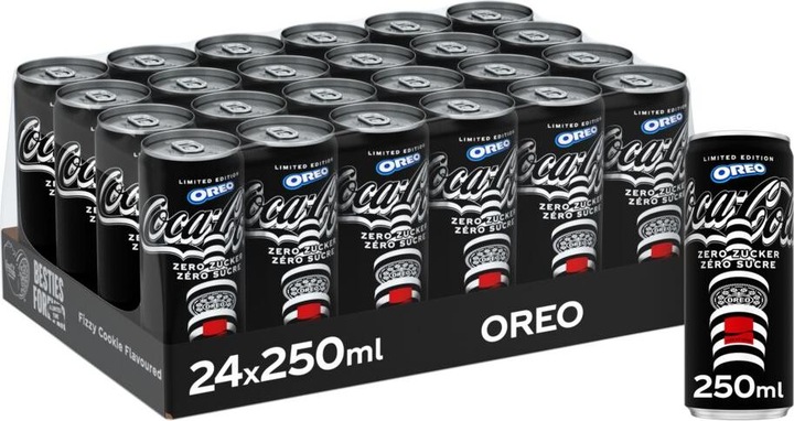 Coca Cola Oreo Zero Sugar Limited Edition (24 x 25 cl)