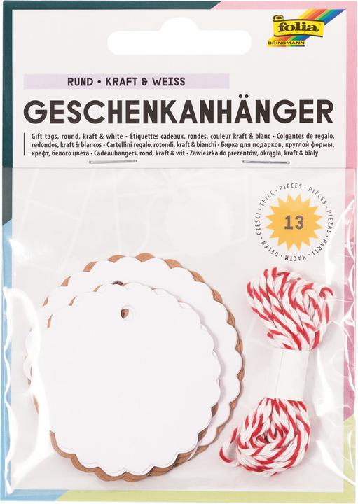 Actual product image Folia Gift tags (Gift decoration, 12 x)