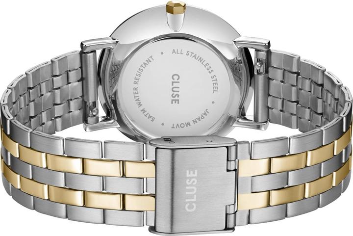 Actual product image Cluse Pavane Petite 2.0 Steel Watch Coconut Milk, Bicolour (Analogue wristwatch, 33 mm)