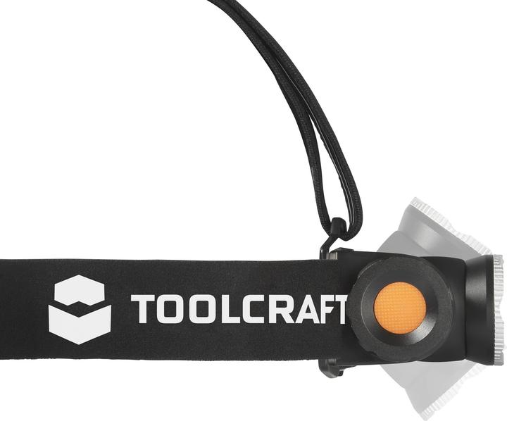 Image du produit Toolcraft TO-7838472 Lampe frontale à LED SMD alimentée par batterie 1000 lm 5.5 h TO-78384 (1000 lm)