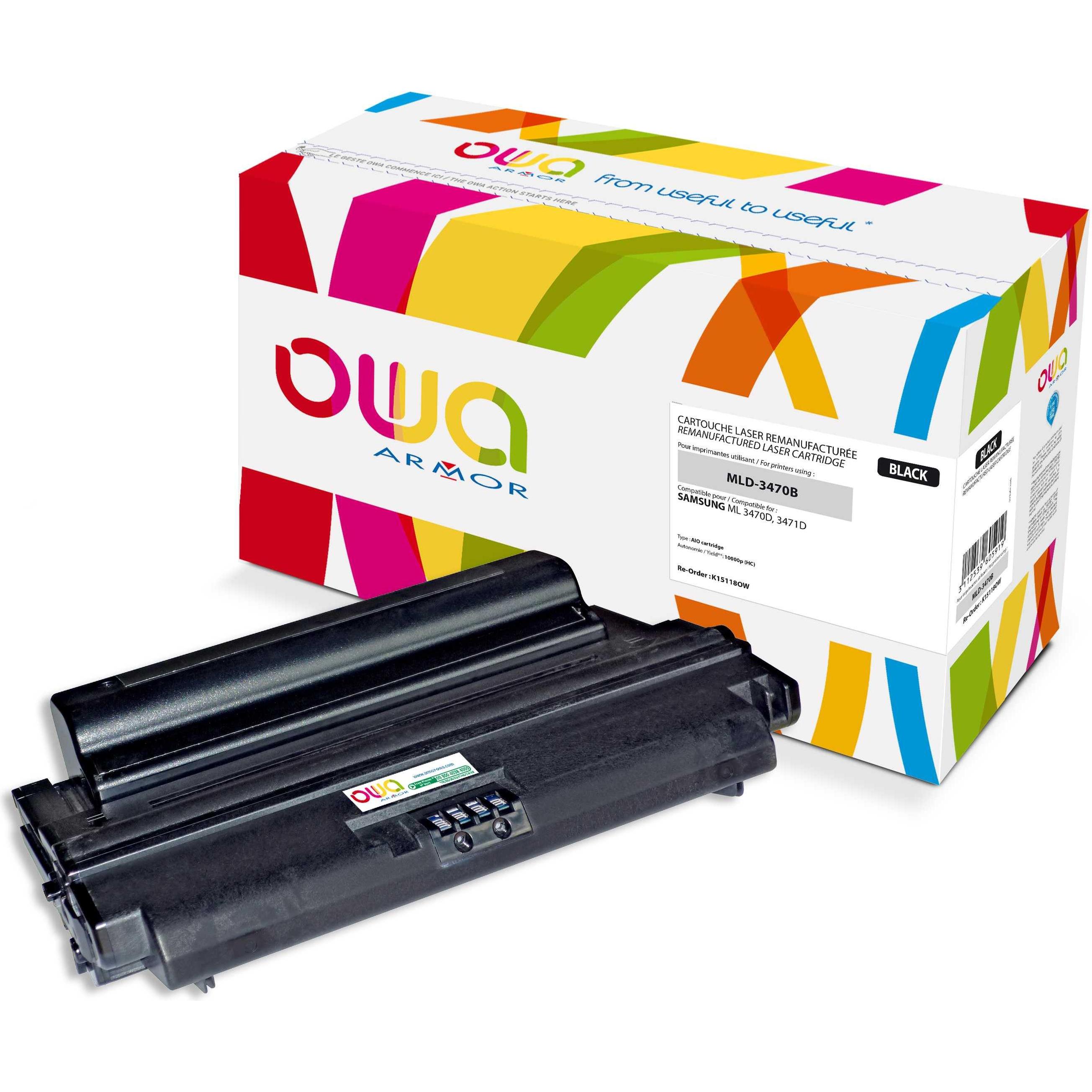 Armor Owa, Toner, Owa - Nero - Compatibile - Rigenerato (Fc)