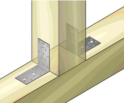 Toshiba ANGLE BRACKET 80X80X50X2.5 11MM HOLES(50