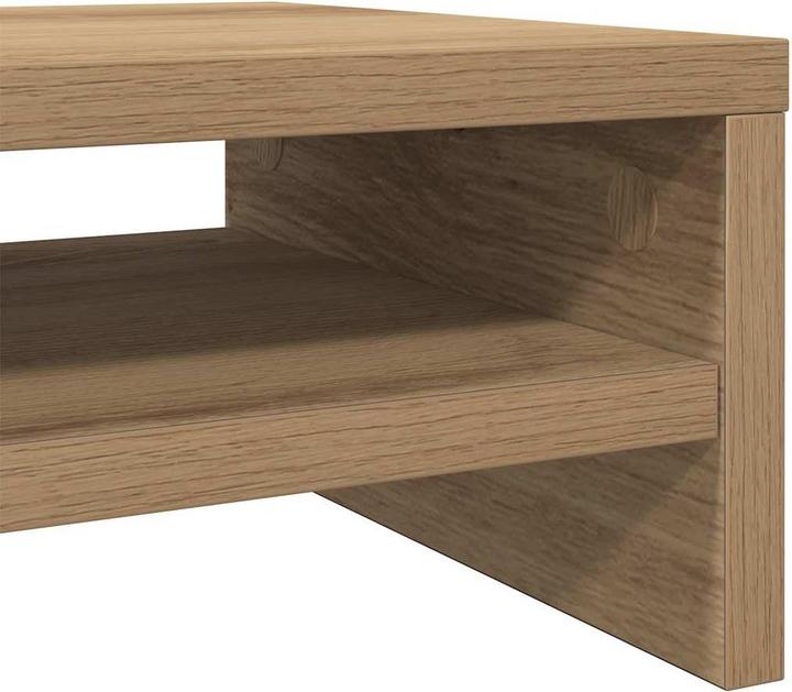 Produktbild vidaXL Monitorständer Artisan-Eiche 42x24x13 cm Holzwerkstoff