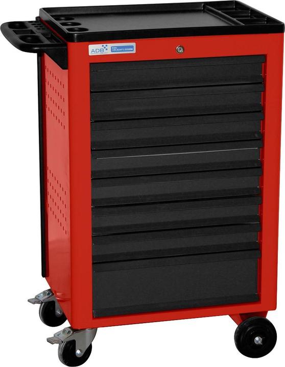 Actual product image ADB Basic workshop trolley red 8 drawers (8x)