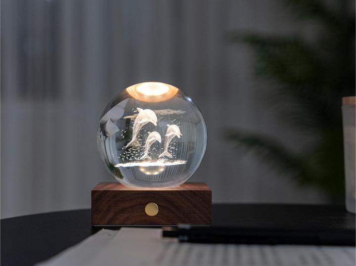 Immagine prodotto Gingko Luce d'atmosfera LED ambra delfino