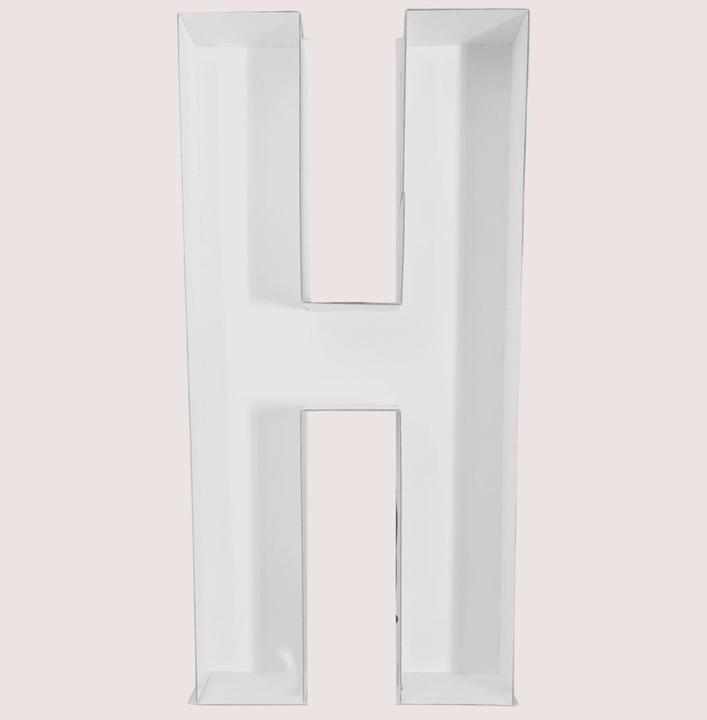 Image du produit Le Ballon Elégant Structure de la lettre pour ballons 100 cm - H (1 x)