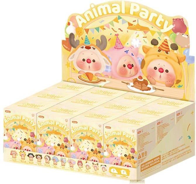 Jotoys Oyo: Animal Party Mini Series Blind Box Figur 5 - 7 cm Display (12)