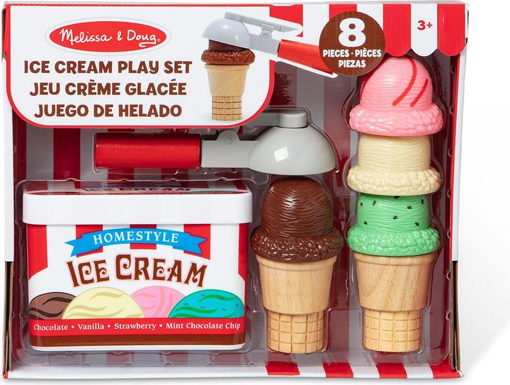 Spin Master Melissa & Doug - Scoop & Stack Eiscreme Set