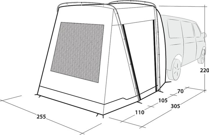 Produktbild Outwell Desert Van (10.10 kg)