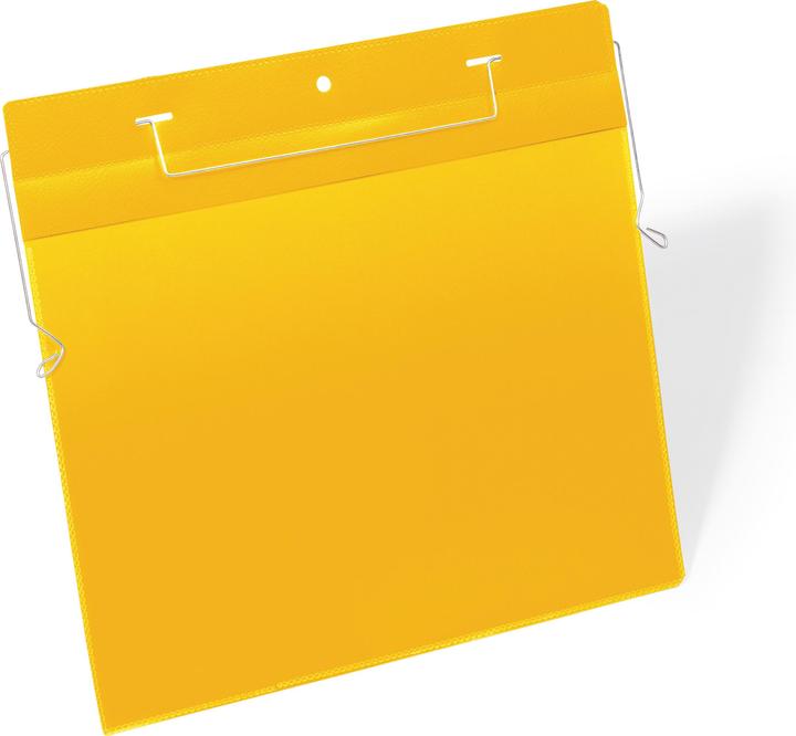 Durable Marking pockets with wire hanger (A4, 50 x)
