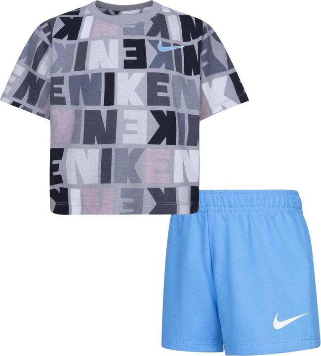 Actual product image Nike Childrens/Kids Knitted T-Shirt & Shorts Set (116)
