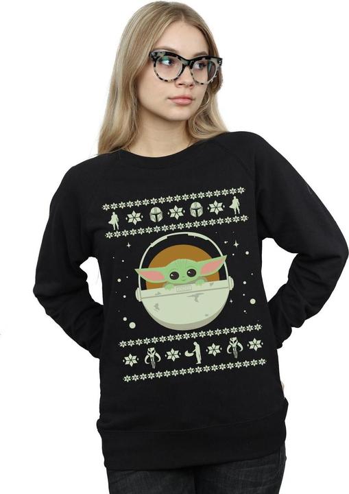 Produktbild Star Wars The Mandalorian The Child Christmas Sweatshirt (S)