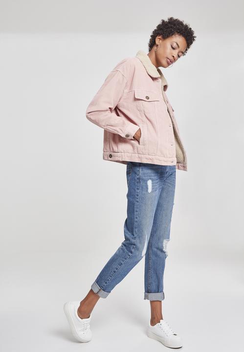 Produktbild Urban Classics Ladies Oversize Sherpa Corduroy Jacket (XL)