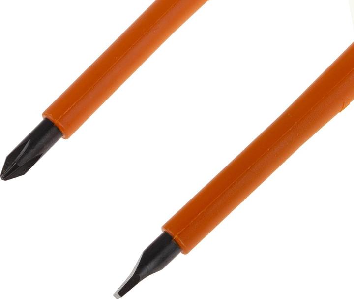 Image du produit Bahco Jeu de tournevis avec manche bi-matière pour vis à fente, PH1 et PH2 Phillips, 3-6,5 m (Escale)