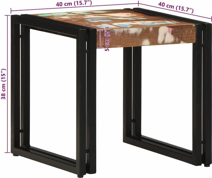 Produktbild VidaXL Couchtisch (40 x 40 x 38 cm)