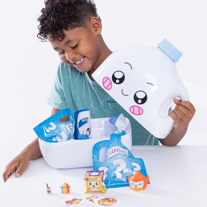 Actual product image Lankybox 2812 Giant Singing Mystery Milky Set with 9 Exciting Toys to Discover Inside, Officially Li