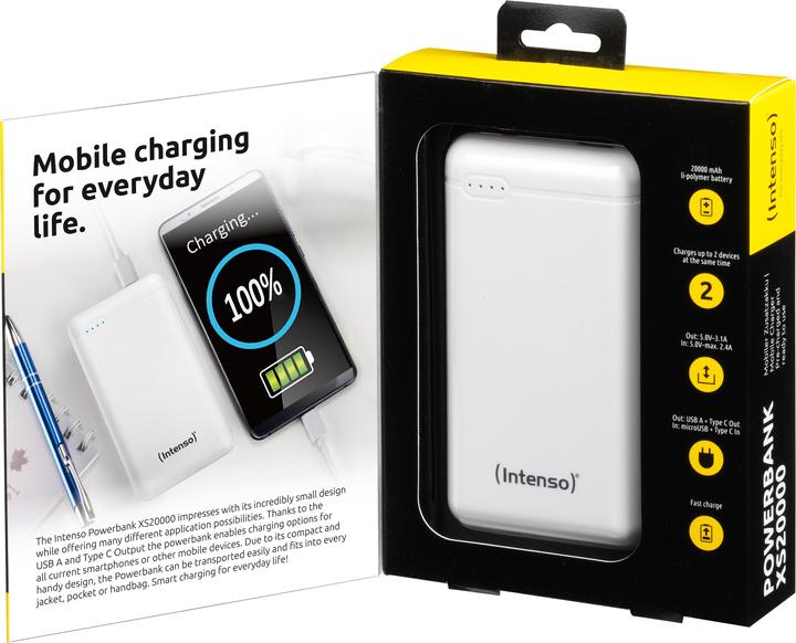 Produktbild Intenso XS20000 (20000 mAh, 74 Wh)