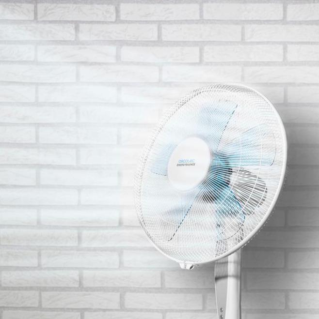 Actual product image Cecotec Ventilador Pie Energysilence 530 Blanco