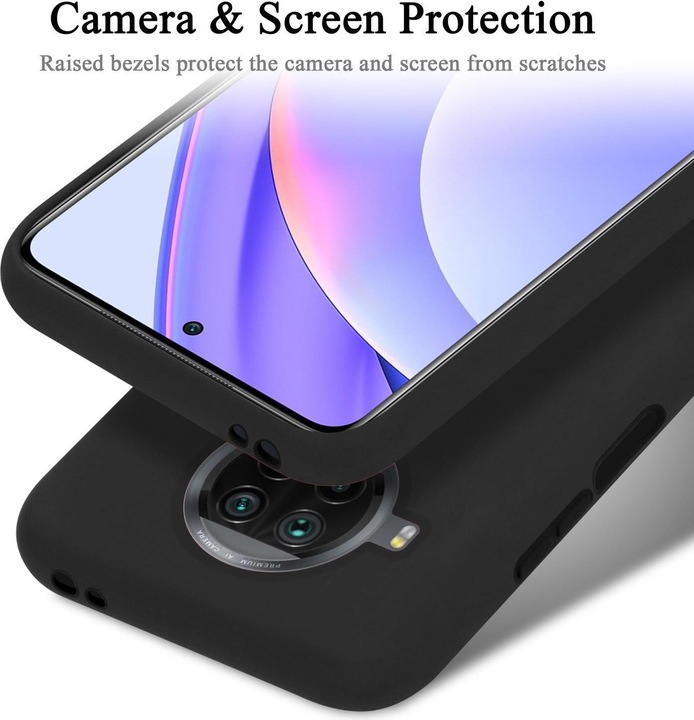 Actual product image Cadorabo TPU Liquid Silicone Case Cover (Mi 10T Lite)