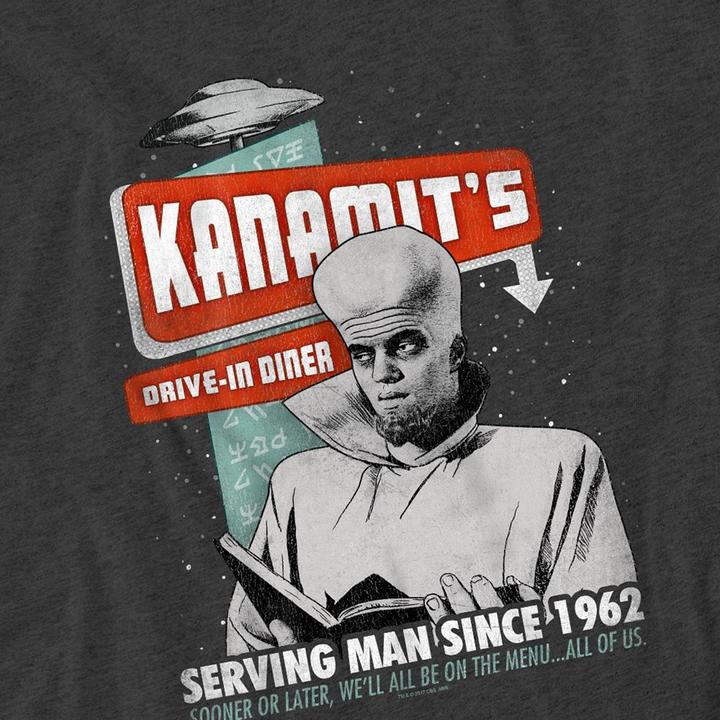 Produktbild The Twilight Zone Kanamits Diner TShirt meliert (XXL)