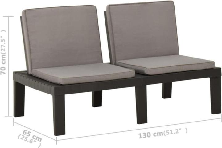 Produktbild vidaXL Garten Lounge Set