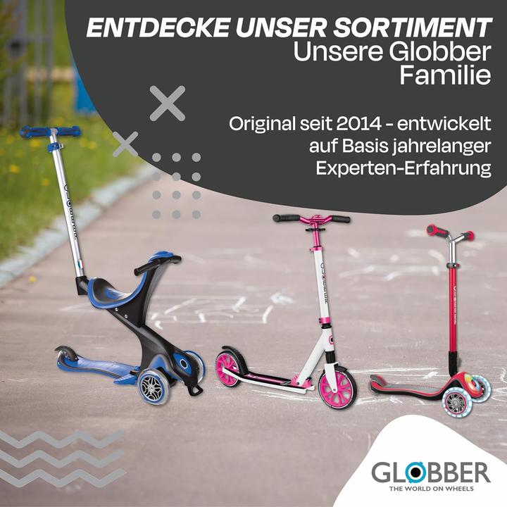 Actual product image Globber Explorer 4 in 1 Foldable Black Grey