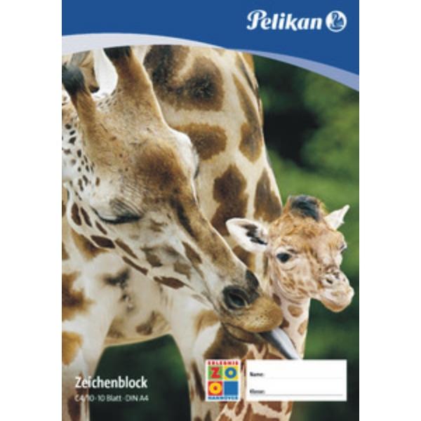 Produktbild Pelikan Zeichenblock (A4, Blanko, Weicher Einband)