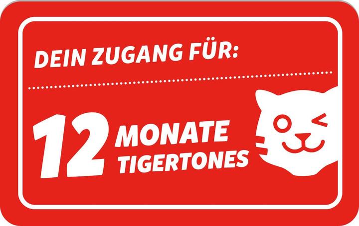 Actual product image Tigermedia tigertones - Ticket 12 months Swiss-Edition (German)