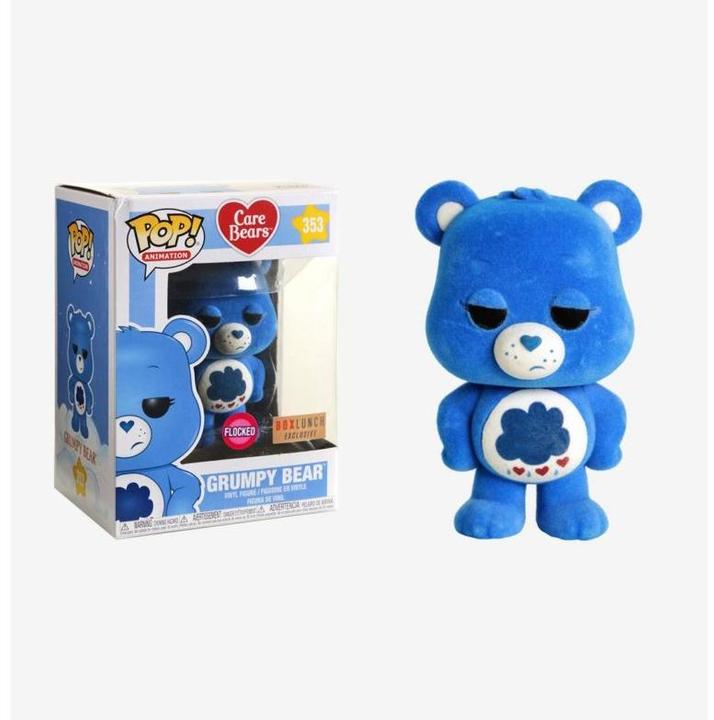 Actual product image Funko POP! Bisounours Grumpy Bear Exclusive Floquée