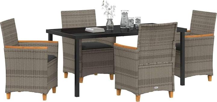 Produktbild vidaXL Garten Essgruppe (160 x 80 x 73 cm)