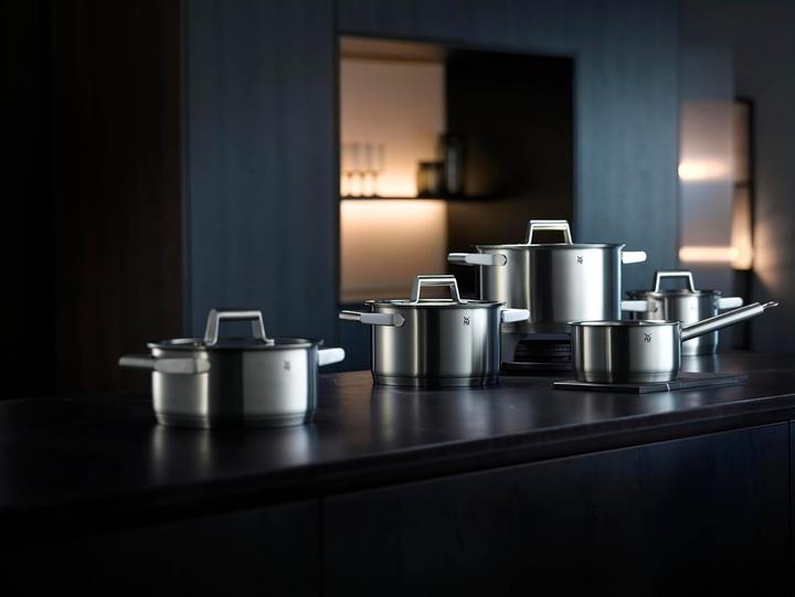 Produktbild WMF Topfset Induktion Kochtopfset 4tlg Glasdeckel Comfort Line Edelstahl matt (Kochtopf, Edelstahl, 24 x 56.50 cm)