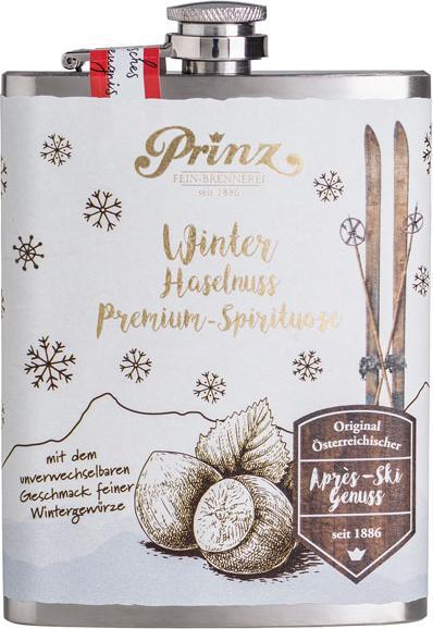 Produktbild Prinz Flachmann Winter Haselnuss 0,2l (200 ml)