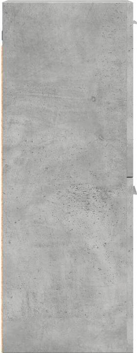 Produktbild vidaXL Bad Hängeschrank Badschrank Wandschrank Badezimmerschrank Betongrau (30 x 30 x 80 cm)