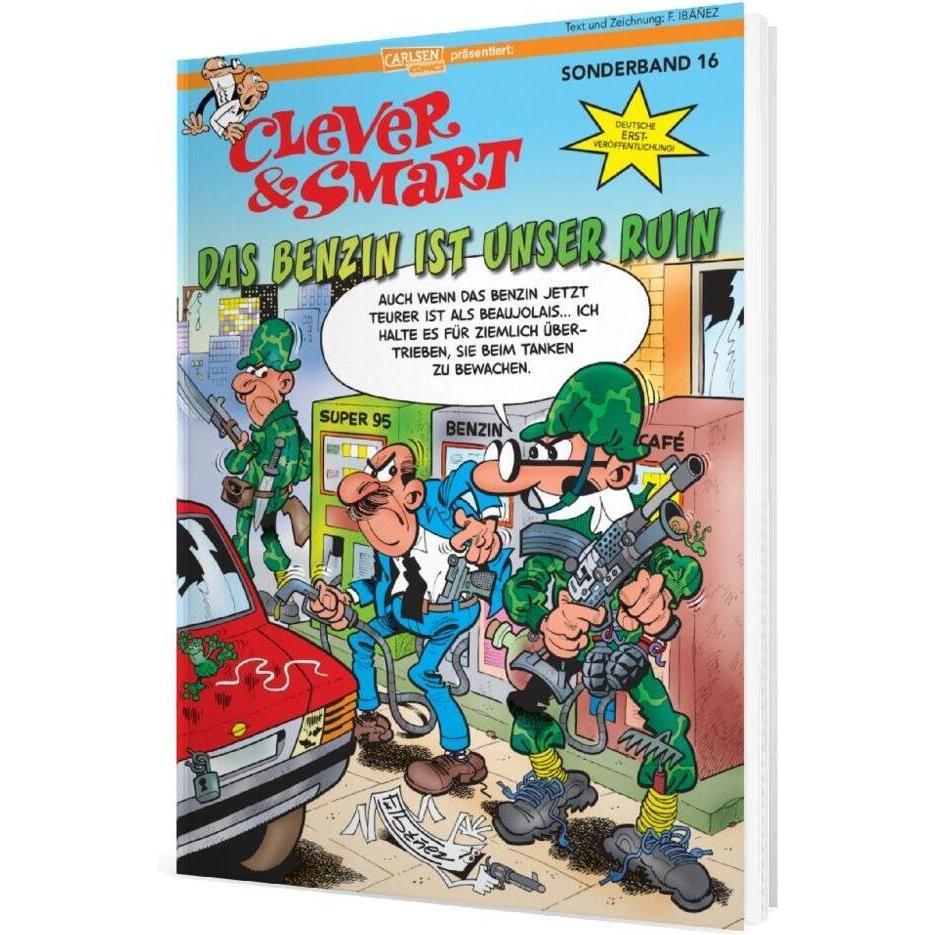Thumbnail - Clever und Smart Sonderband 16: Das Benzin ist unser Ruin, Belletristik von Francisco Ibáñez, André Höchemer