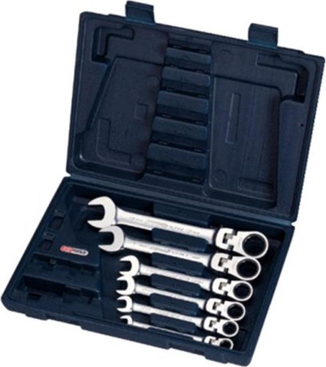 Immagine prodotto KS Tools Set di chiavi a scatola doppia CHROMEplus, metriche, in astuccio, 6 pezzi (19 mm, 12 mm, 14 mm, 16 mm, 10 mm, 18 mm, 17 mm, 11 mm, 15 mm, 8 mm, 9 mm, 13 mm)