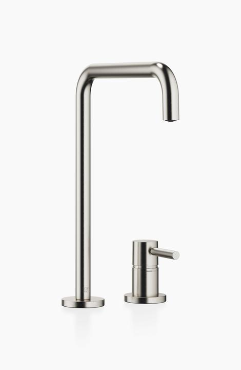 Produktbild Dornbracht META Square Küchenarmatur, Zweilochbatterie, Ausladung 235mm, Einzelrosetten