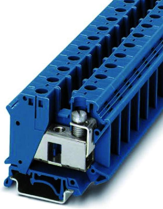 Actual product image Phoenix Contact Feed-through terminal block UIK 35 BU Blue 50 pcs. (55 mm)