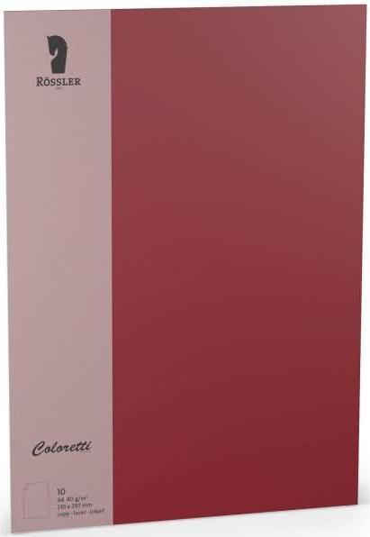 Produktbild Magni Briefpapier Coloretti A4 80g 10Blatt rosso (1 Stk.)