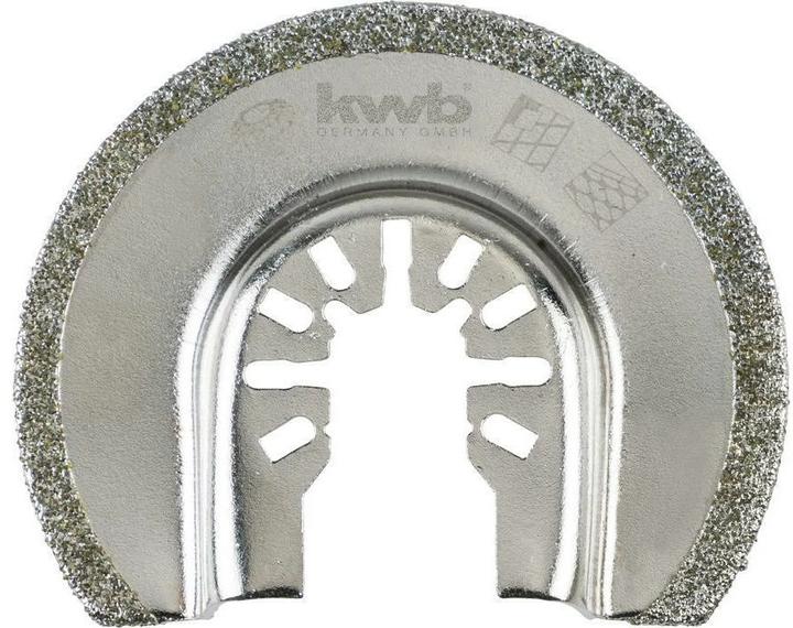 Actual product image kwb Multitool 3 pieces