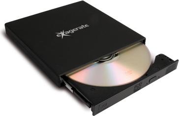 Hamlet Graveur de DVD externe mince usb 2.0 double couche (Graveur de DVD)