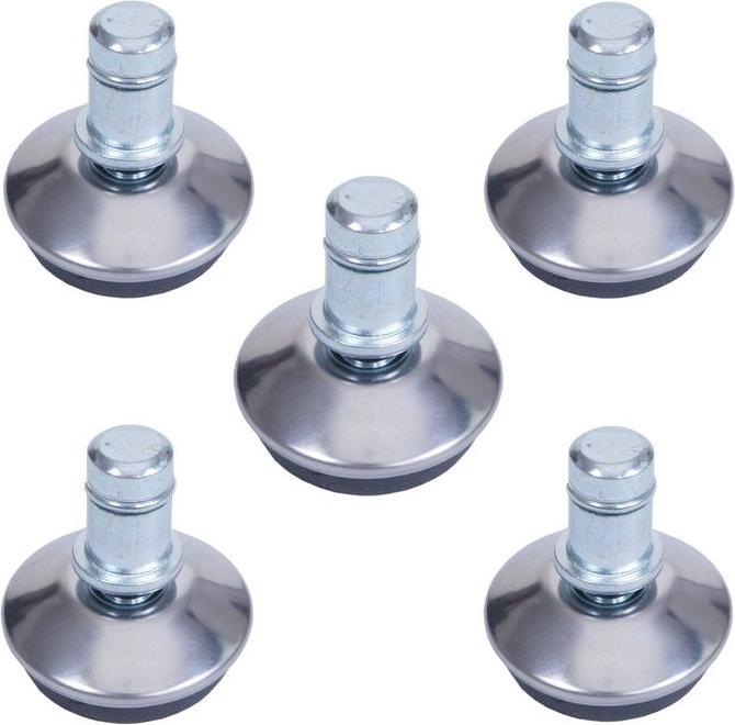 Immagine prodotto Mendler Set di 5 rotelle da pavimento HWC-K74 al posto delle rotelle - supporto stabile per sedia da