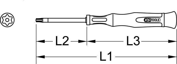 Produktbild KS Tools 500.7730 (Pin-torx)