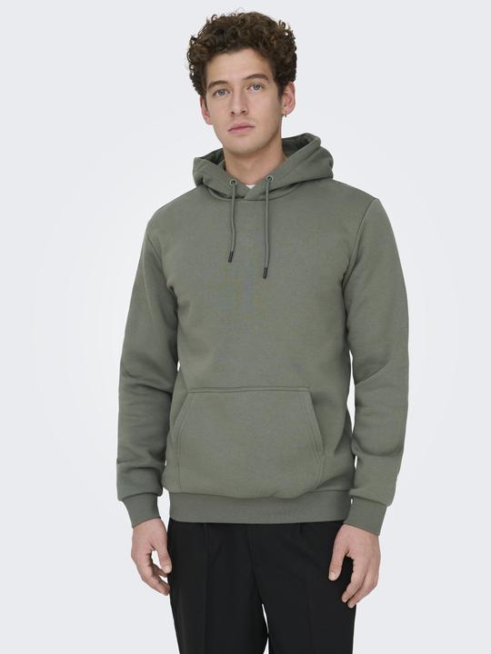 Actual product image Only & Sons Plain hoodie (XS)