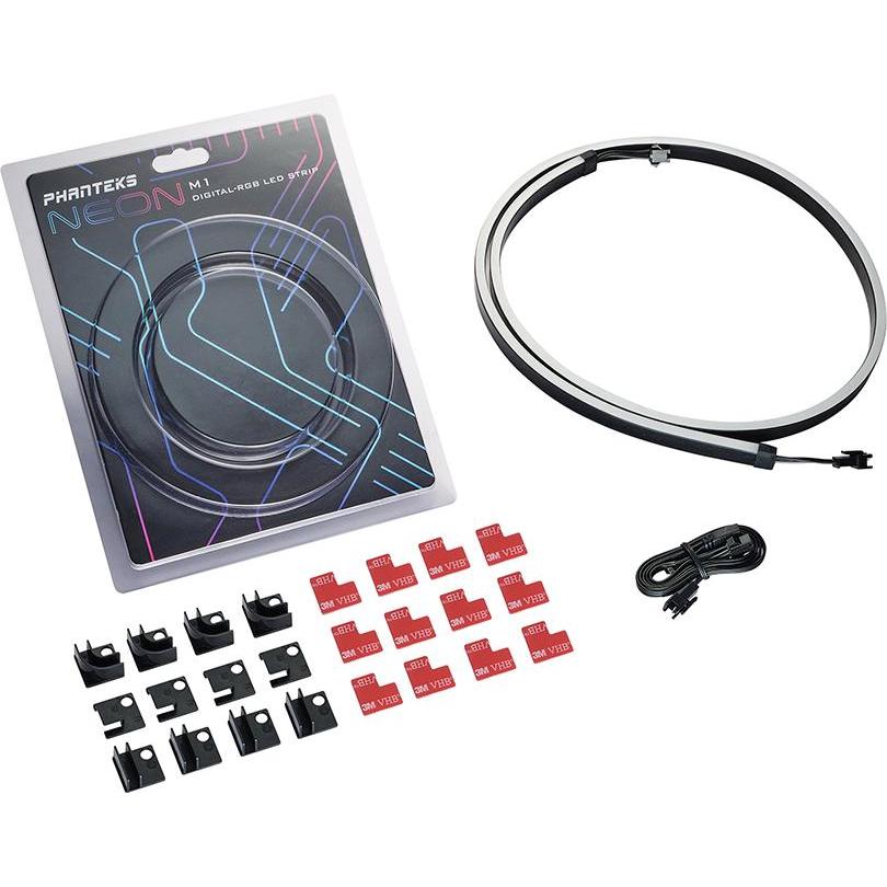 Phanteks Neon Digital RGB LED-Strip 1m (Mehrfarbig), Modding Beleuchtung