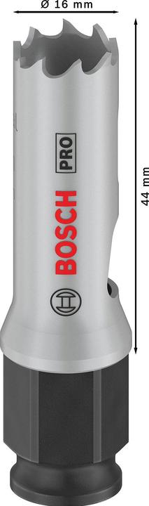 Productafbeelding Bosch Professional Zubehör PRO Multi Materiaal PC Plus gatenzaag, 16 mm (16 mm)