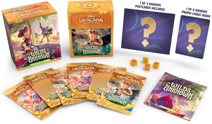 Produktbild Disney Lorcana - Wilds Unknown: Set PreRelease (EN) | Set 12 (Englisch)