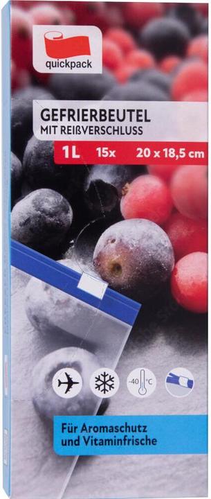 Produktbild Quickpack Gefrierbeutel (15 x)
