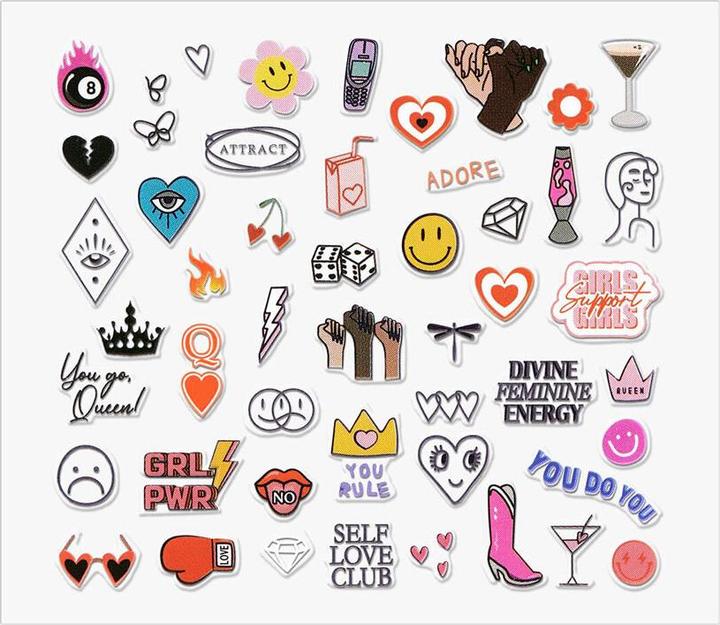 Produktbild essence call me QUEEN! nail sticker (Kunstnägel)