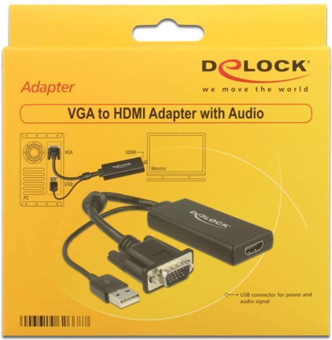 Image du produit Delock VGA sur (HDMI, 25 cm)